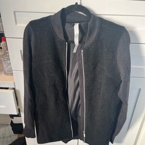 Size 8 lululemon longline Sherpa bomber